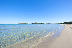 campeggio con animazione per bambini spiaggia di palombaggia